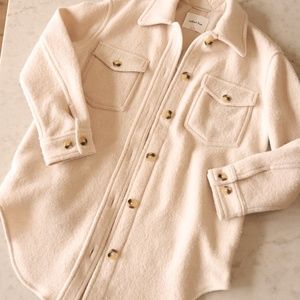 Wilfred Free Shirt Jacket - Heather Bone